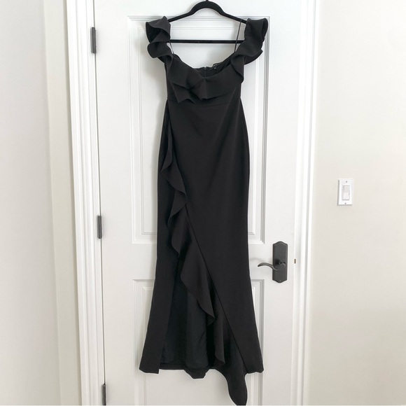 Likely, Miller Gown (Black, Size 4) - Picture 8 of 14